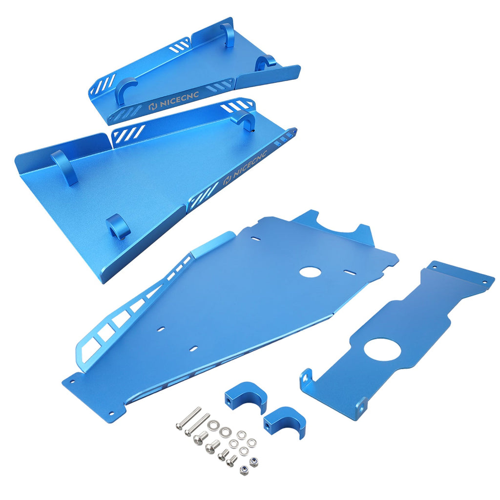 Full Chassis Glide Swing Arm Skid Plate Guard For Yamaha YFZ450R 09-26