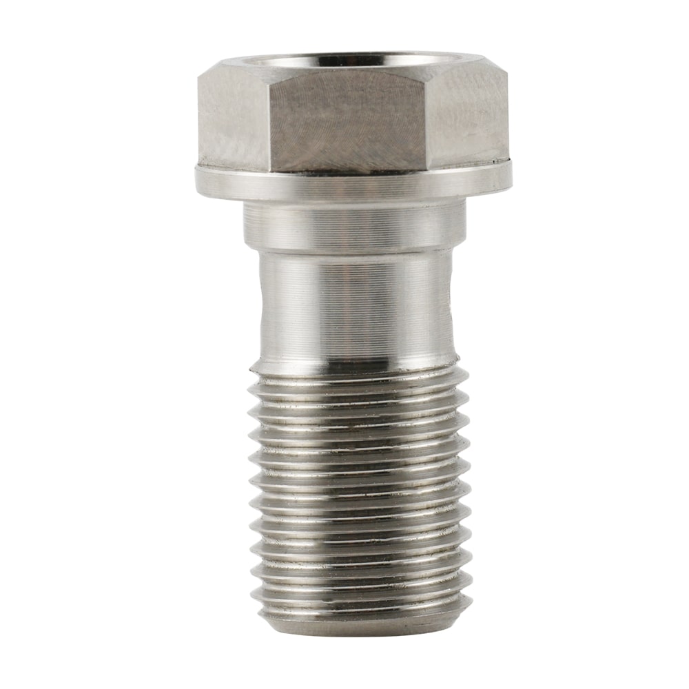 M10 x 1.0 Titanium Ti Banjo Bolt For Brembo Single Brake Line