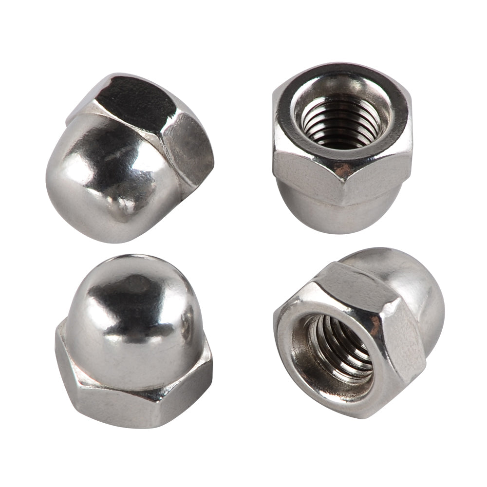 M10*1.25 Dome Acorn Nut Nuts Kit Thread Pitch Wrench Size For Honda For Suzuki