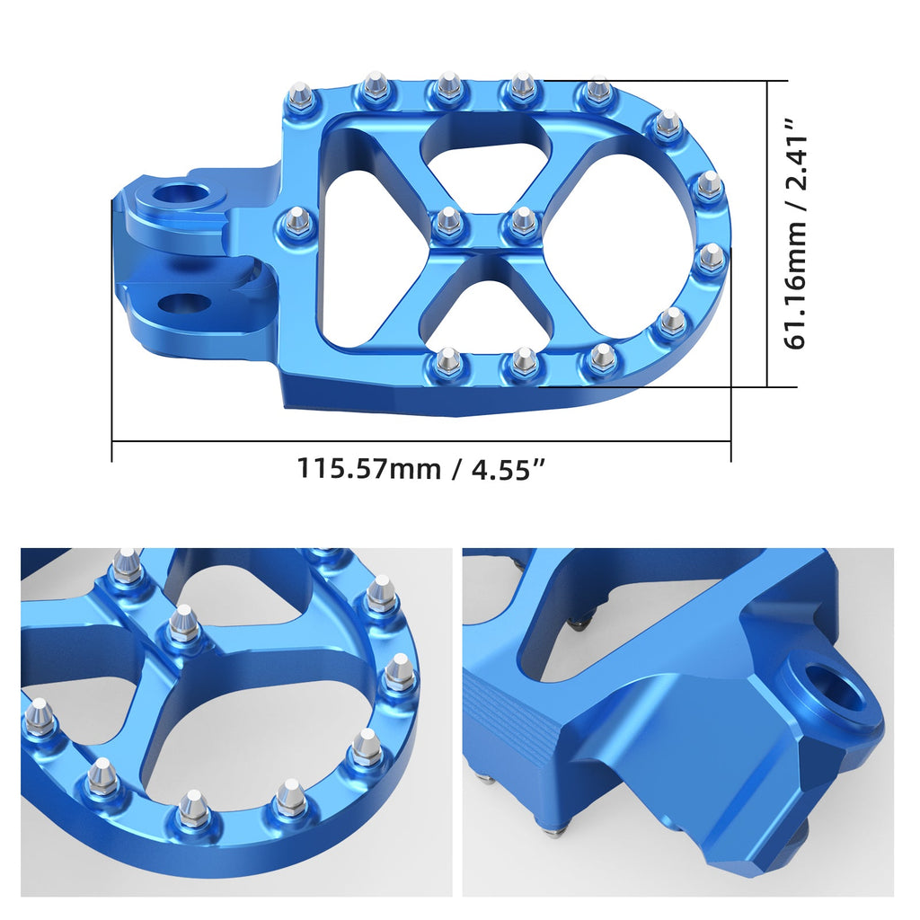 CNC Wide Forged Foot Pegs For KTM Beta Husqvarna