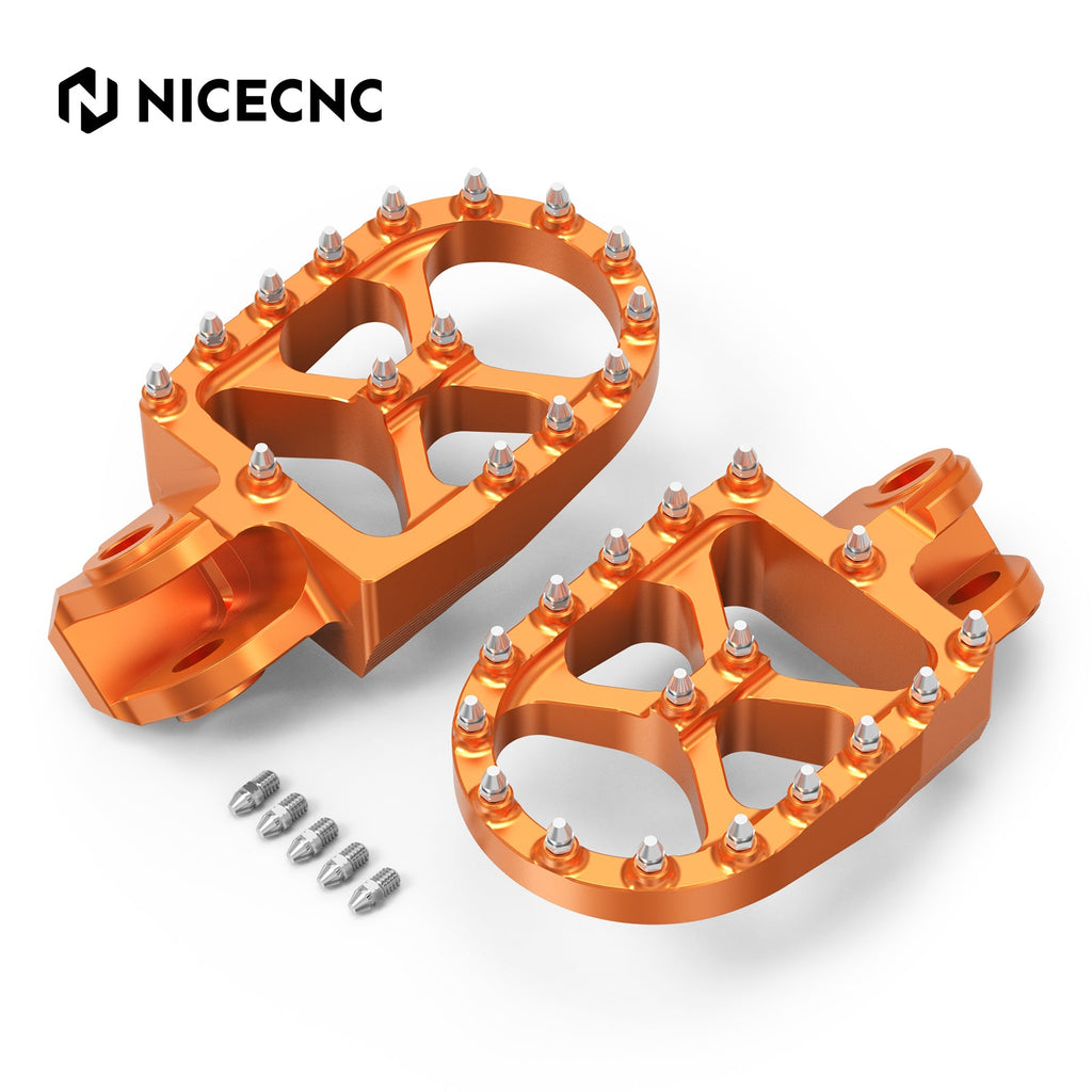 CNC Wide Forged Foot Pegs For KTM Beta Husqvarna