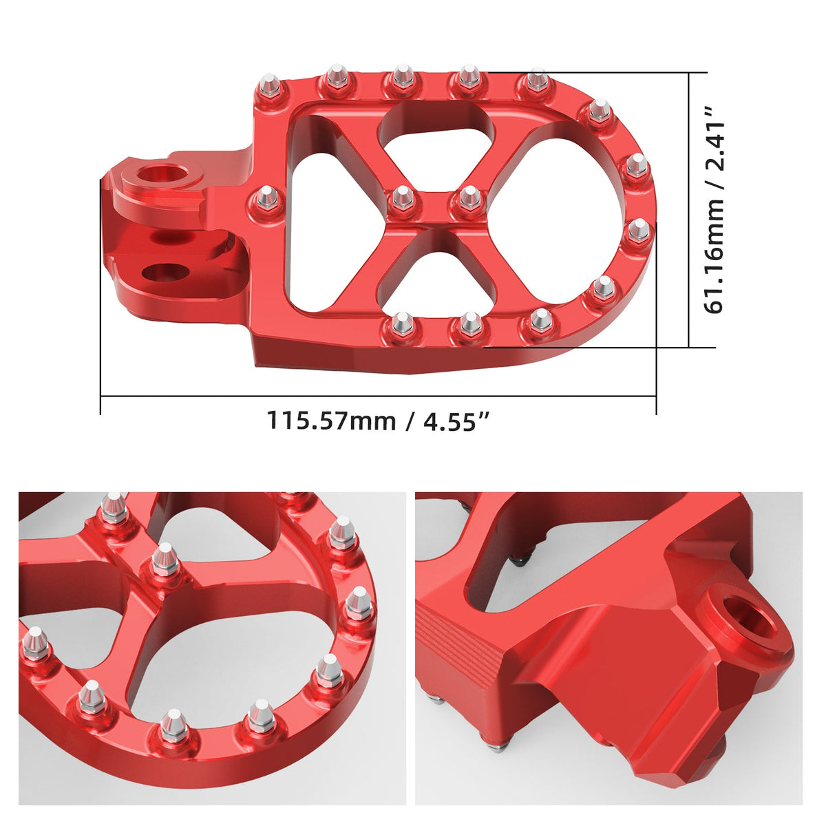 CNC Wide Forged Foot Pegs For KTM Beta Husqvarna