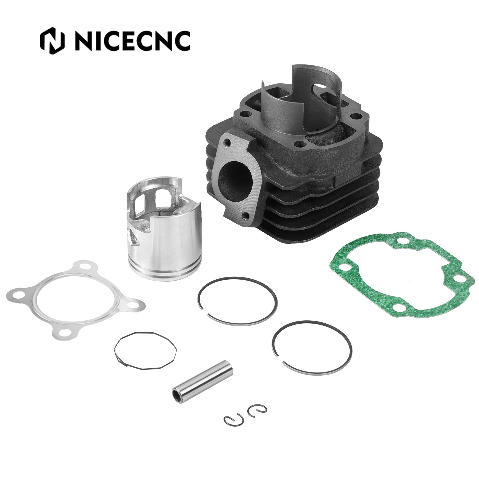 47mm 70cc 2-Stroke Big Bore Rebuild Kit For 40QMB E40QMB 1E40QMB 1PE40QMB Minarelli Engines Position 1