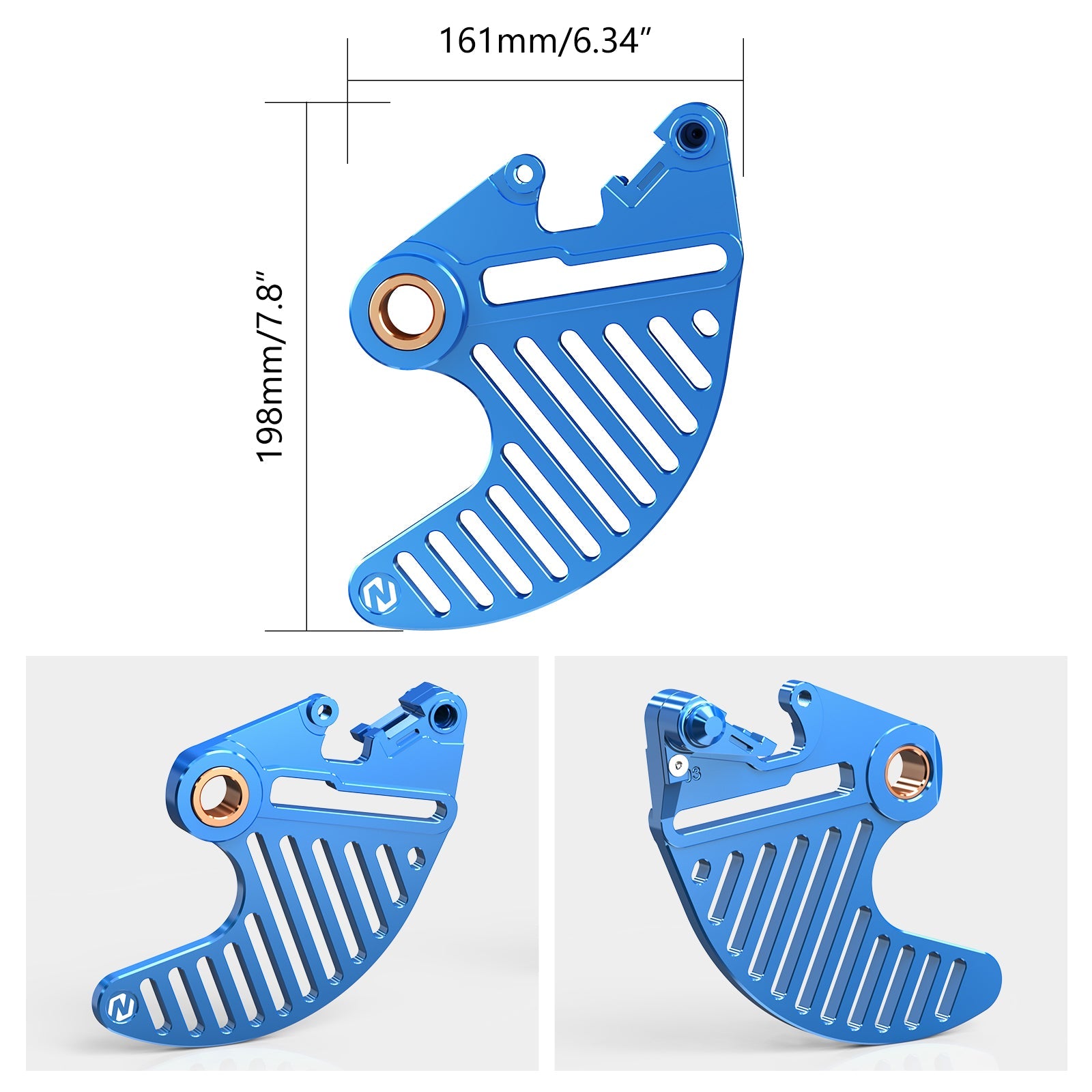 Front Rear Brake Disc Guard Kit For STARK VARG MX EX 2024-2025