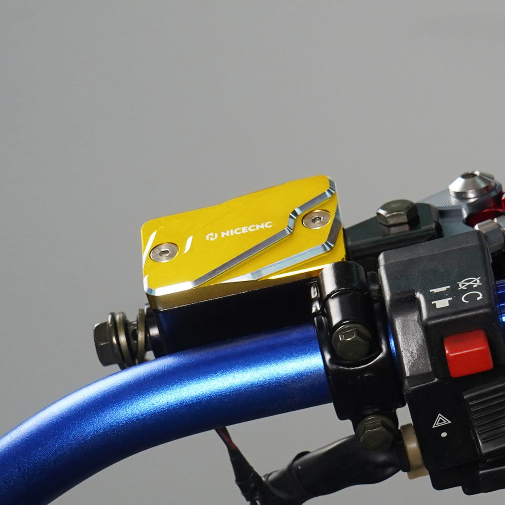 Front Brake Oil Fluid Reservoir Cover Cap For Suzuki DRZ400SM DRZ400S