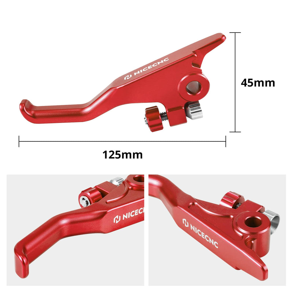 Shorty Brake Clutch Lever Set For KTM 350 500 EXC-F 2014-2025