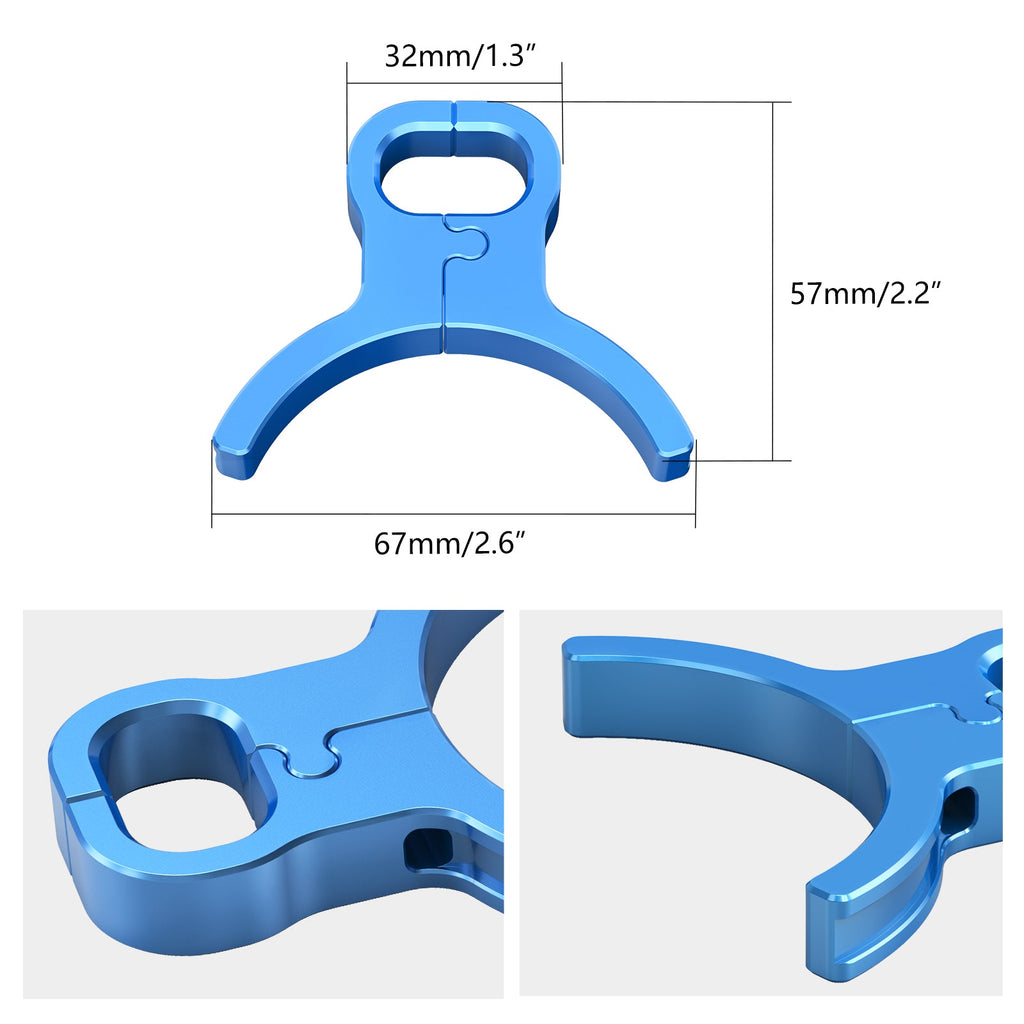 Front Brake Hose Line Guide Clamp For Husqvarna 125–501 FC FX TX TE FE 2014-2026