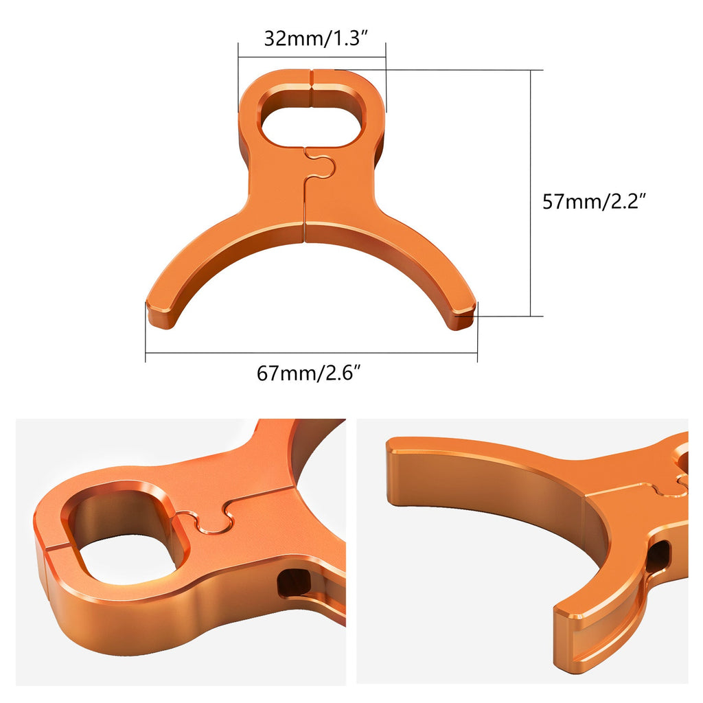 Front Brake Hose Line Guide Clamp For KTM 350 500 EXC-F 2004-2026
