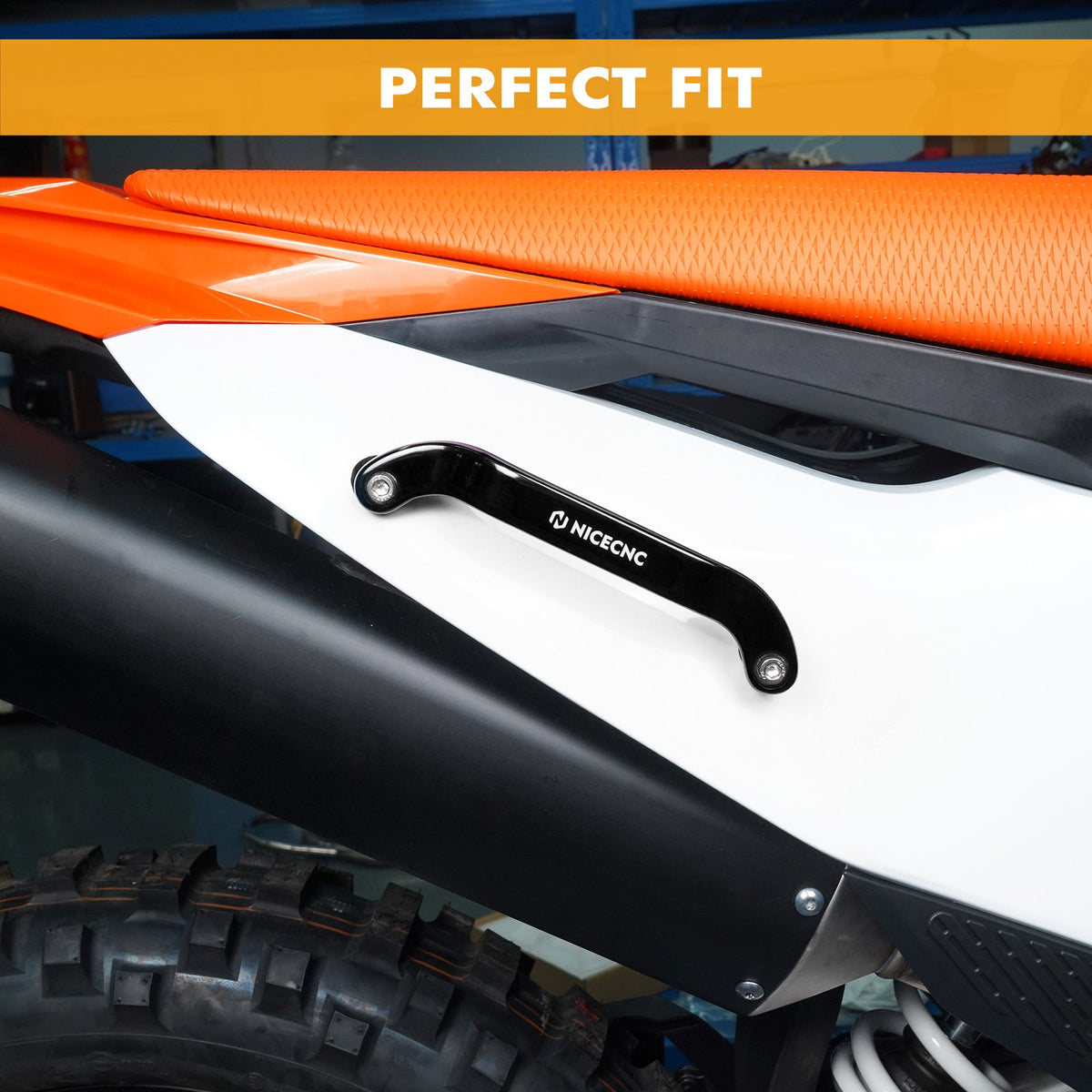 Forged Rear Lift Grab Handle For KTM 350 500 EXC-F 2024-2025