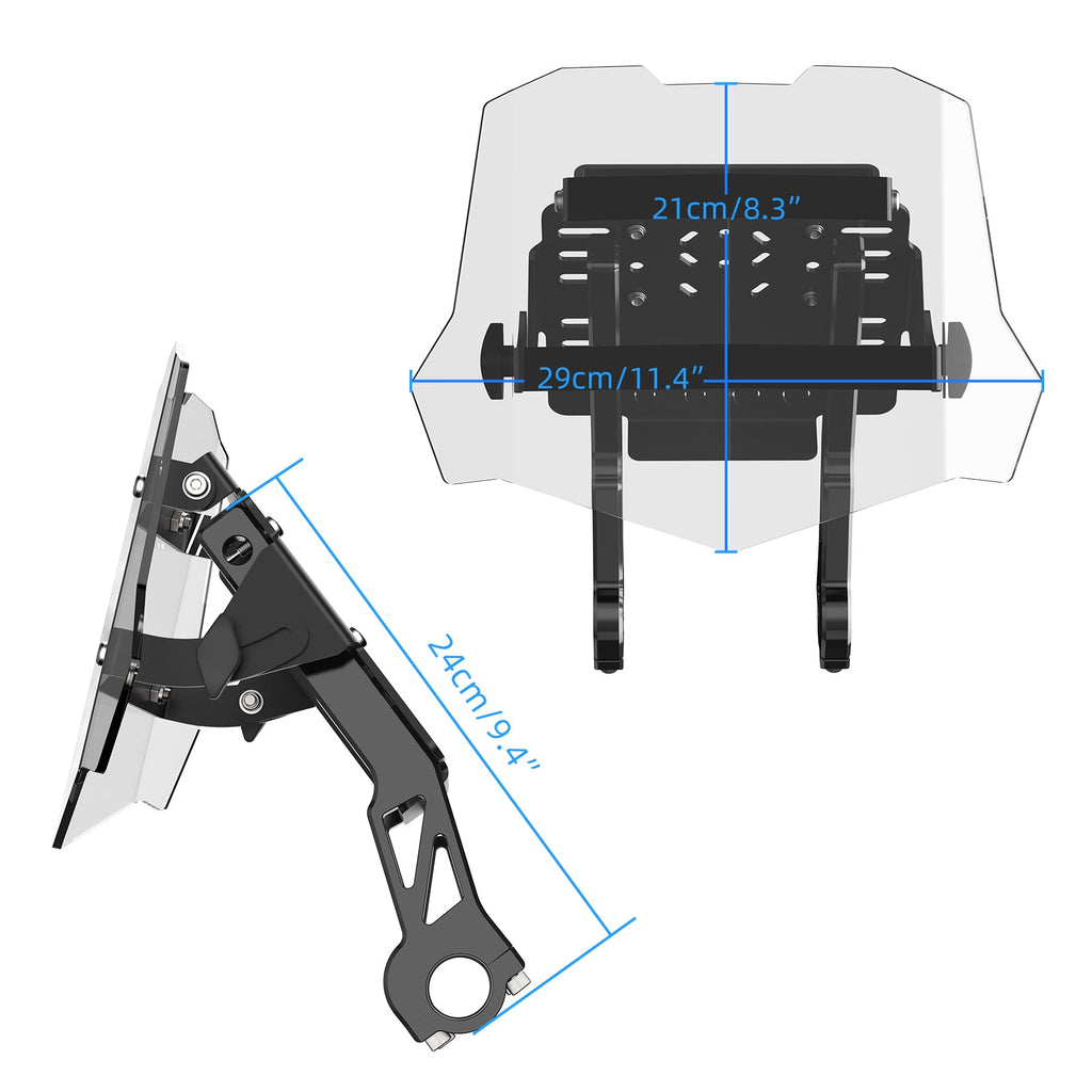 GPS Mount Bracket Fairing Kit For Yamaha YZ YZF WRF 125 250 450