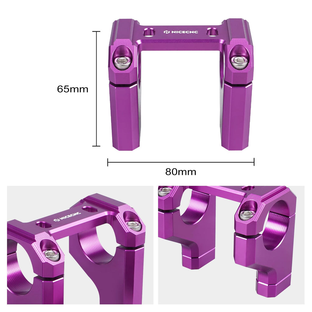 Upper Triple Clamp Top Link & Handlebar Riser For Surron Light Bee X/ S
