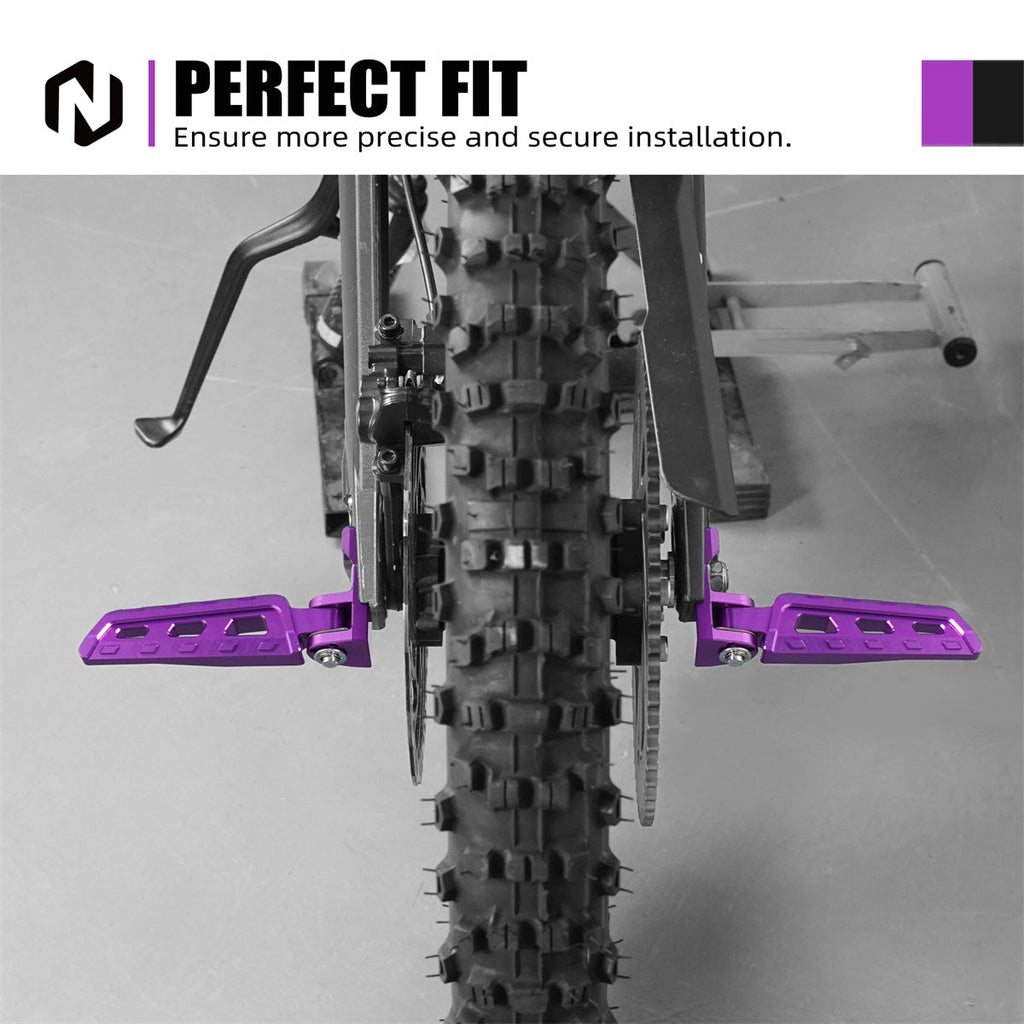 Chain Tensioner Adjuster Blocks & Rear Stunt Pegs For Surron Light Bee X/ S/ L1E Segway X160 X260
