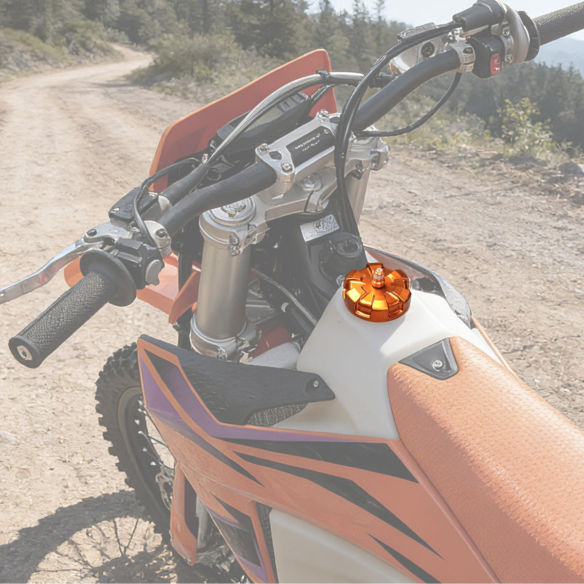 Fuel Tank Cap w/One-Way Vent Valve For Gas Gas EX 250 300 EC 350 F 2021-2026