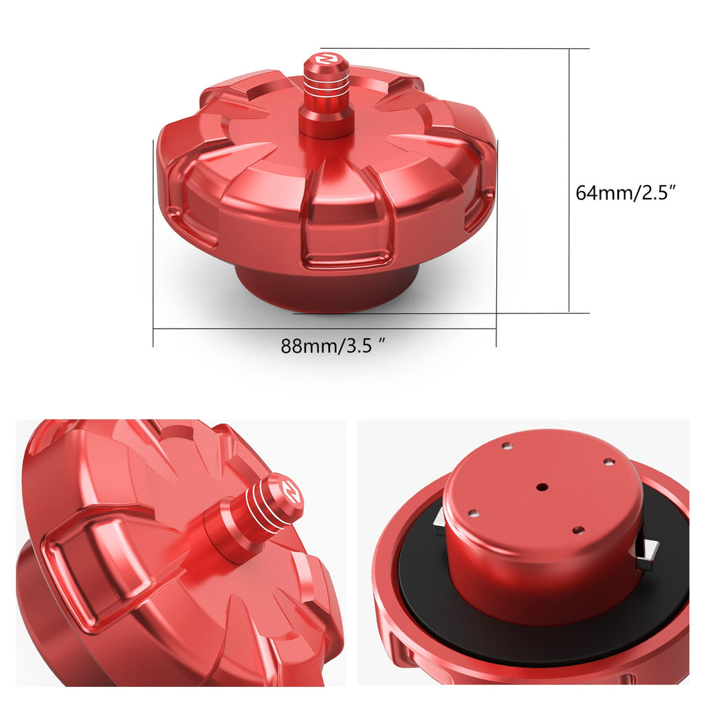 Gas Fuel Tank Cap Cover w/Breather Valve For Honda XR650L 1993-2025