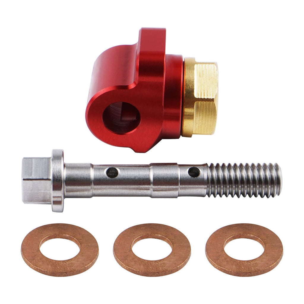 Banjo Bolt Oil Sight Glass For Honda XR600R /XR650L 1985-2025
