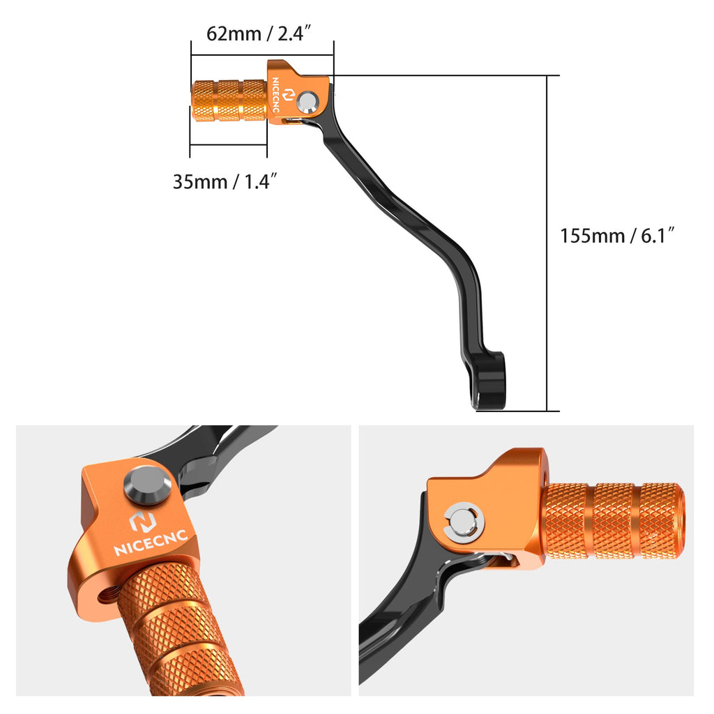 Forged Folding Gear Shift Lever For KTM Husqvarna 125-300 2023-2025 Gas Gas 125-350 2024