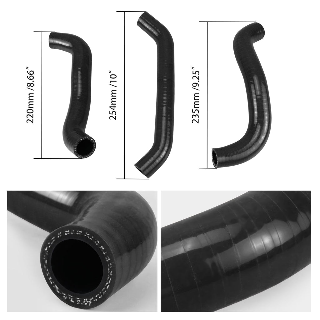 Silicone Radiator Coolant Hose Kit For KTM 350 EXC-F 2024