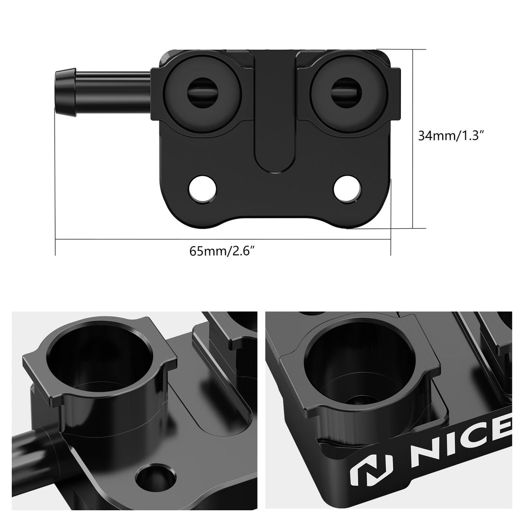 High Flow Fuel Fitting For Gas Gas EX MC EC 250/300 2024-2025