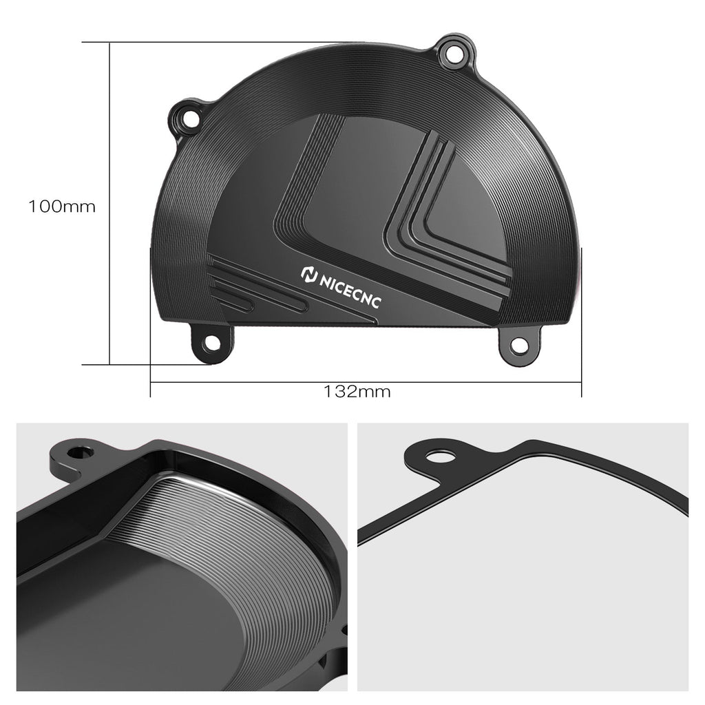 Left Right Motor Cover & Sprocket Chain Guard For Stark Varg MX / EX 2024-2025
