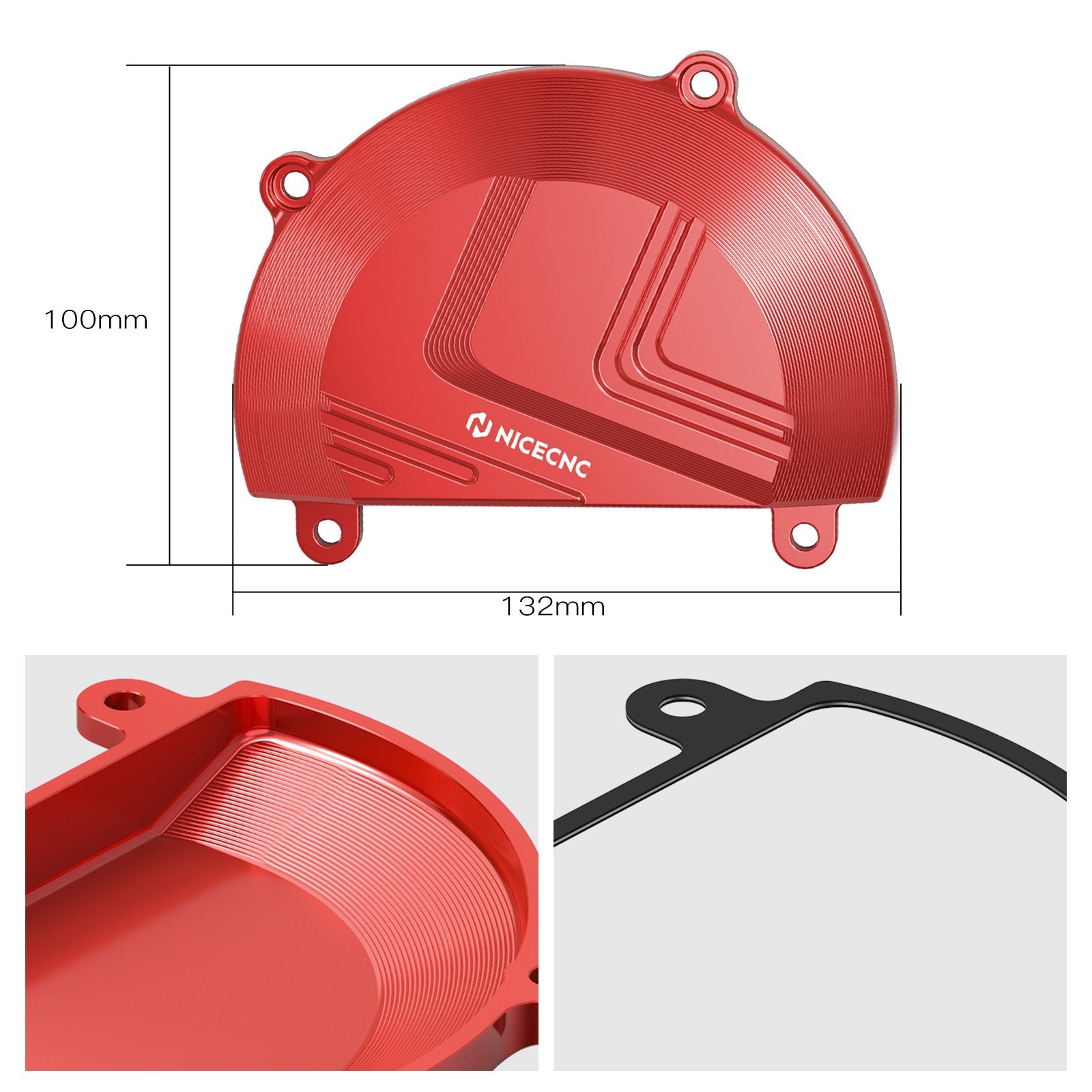 Left Right Motor Cover & Sprocket Chain Guard For Stark Varg MX / EX 2024-2025