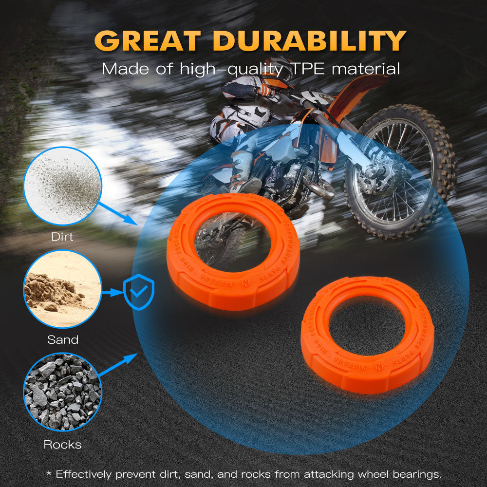 Rear Wheel Bearing Protection Cap Kit for KTM EXC SX 125 150 250 300 450 Position 12