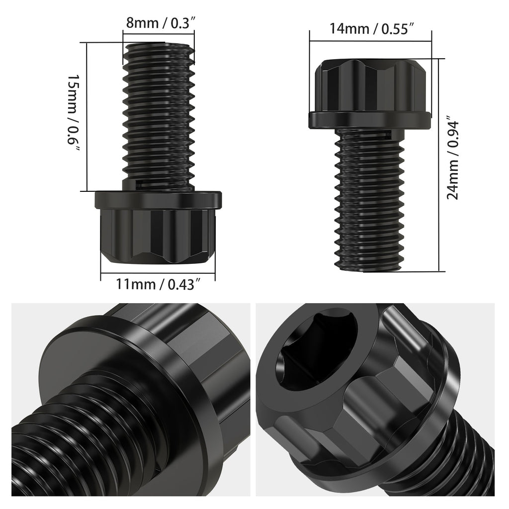 48T Rear Sprocket & Sprocket Bolts For Surron Light Bee X S Segway X160 X260