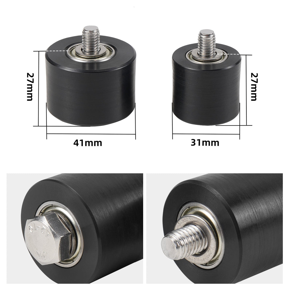 Frame Chain Roller Slider Guide Kit For Suzuki DRZ400S 00-24 DRZ400SM 05-24