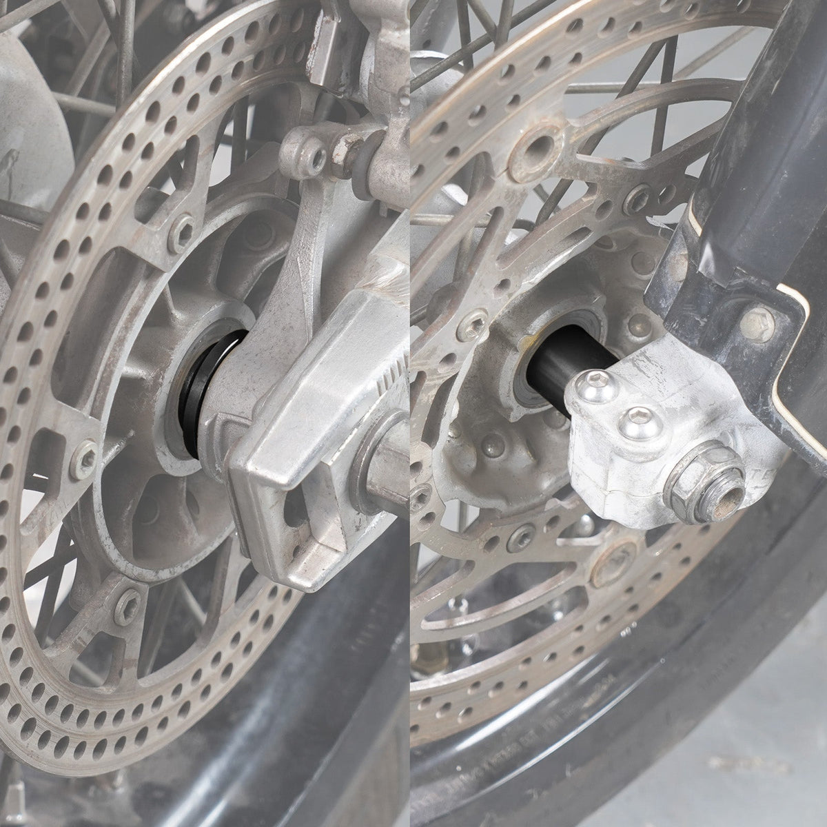 Front Rear Wheel Spacers Set For Suzuki DRZ400S DRZ400E DRZ400SM