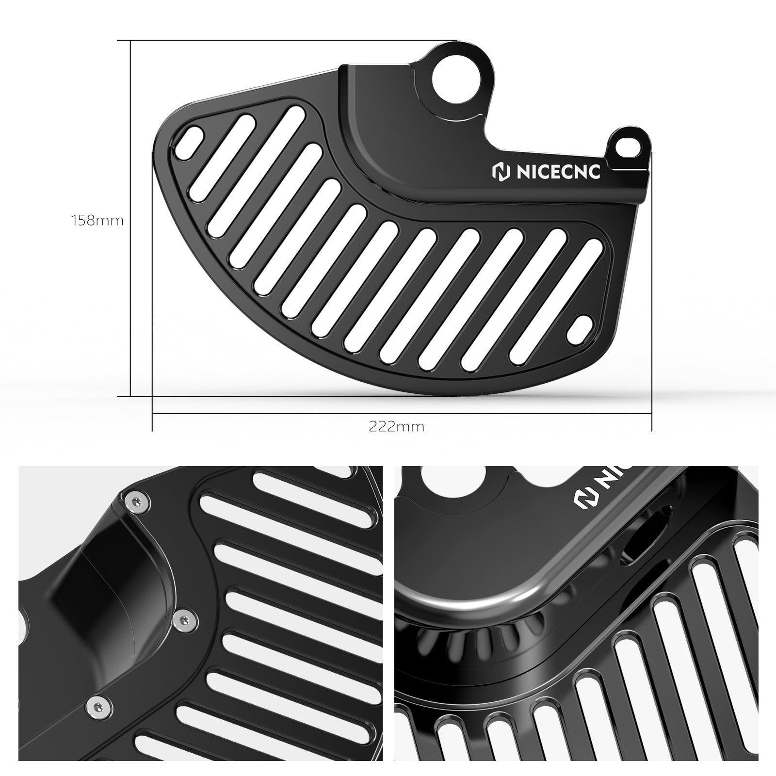 Front Brake Disc Cover Guard For Sherco KTM Husqvarna Gas Gas Stark Varg
