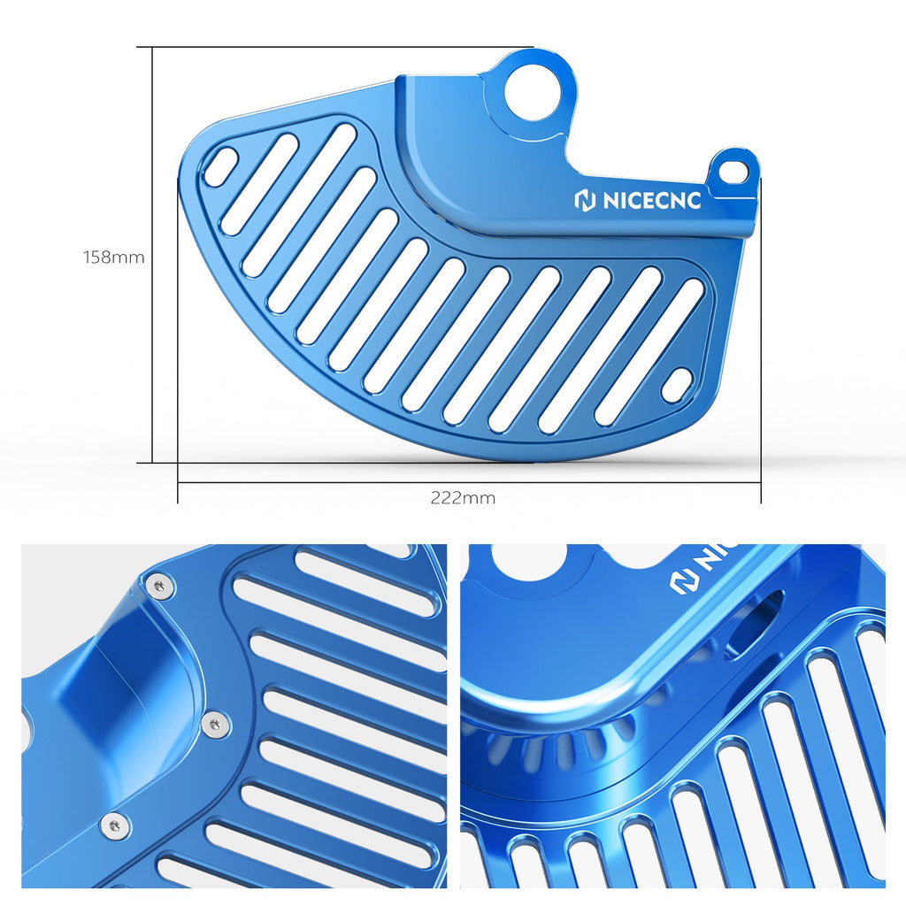 Front Rear Brake Disc Guard Kit For STARK VARG MX EX 2024-2025