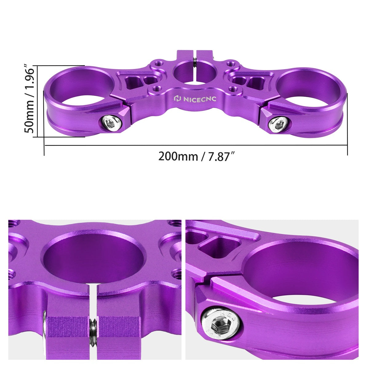 Upper Triple Clamp Top Link & Handlebar Riser For Surron Light Bee X/ S