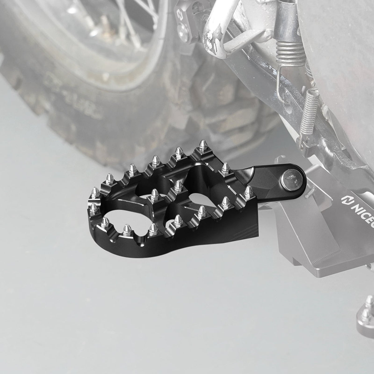 Enlarged Wide Foot Pegs Pedals For Honda XR650L 1993-2025 XR 650R 600R 250R 400R