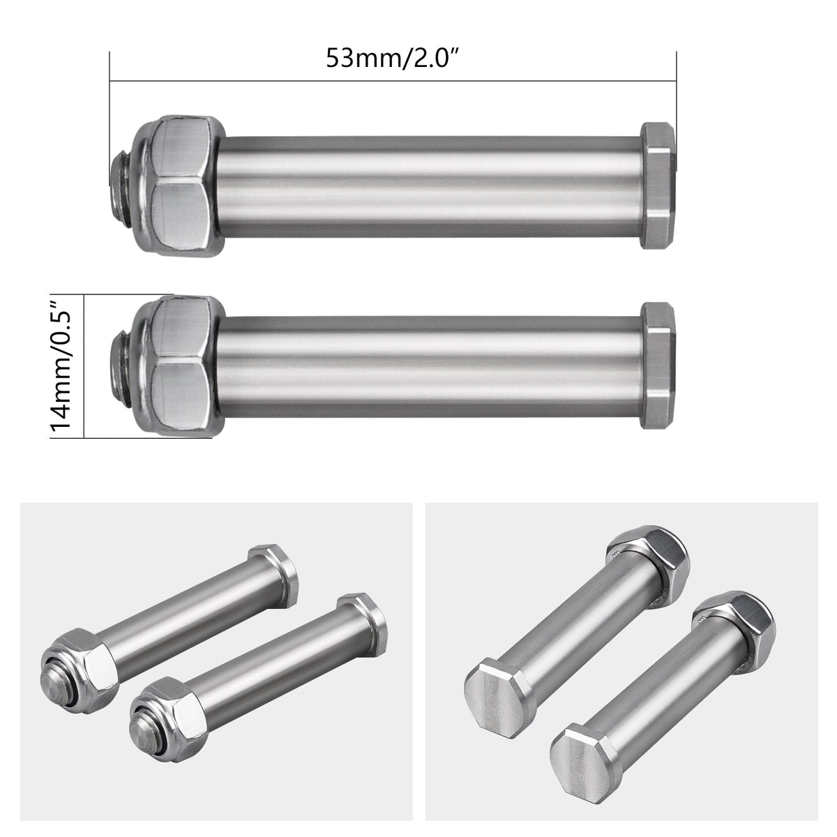 Forged Foot Pegs For KTM 2023-2024 XC/XCF/SX/SXF 125-500 Husqvarna FC/TC/FX/TX 125-501