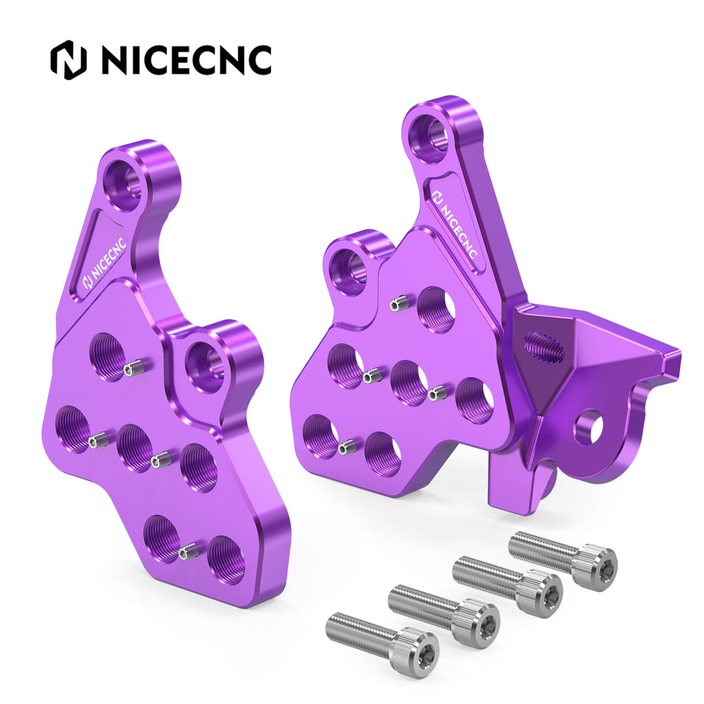 Extender Foot Pegs & Bracket Package For Surron Light Bee X / S Segway X160 X260 2017-2024