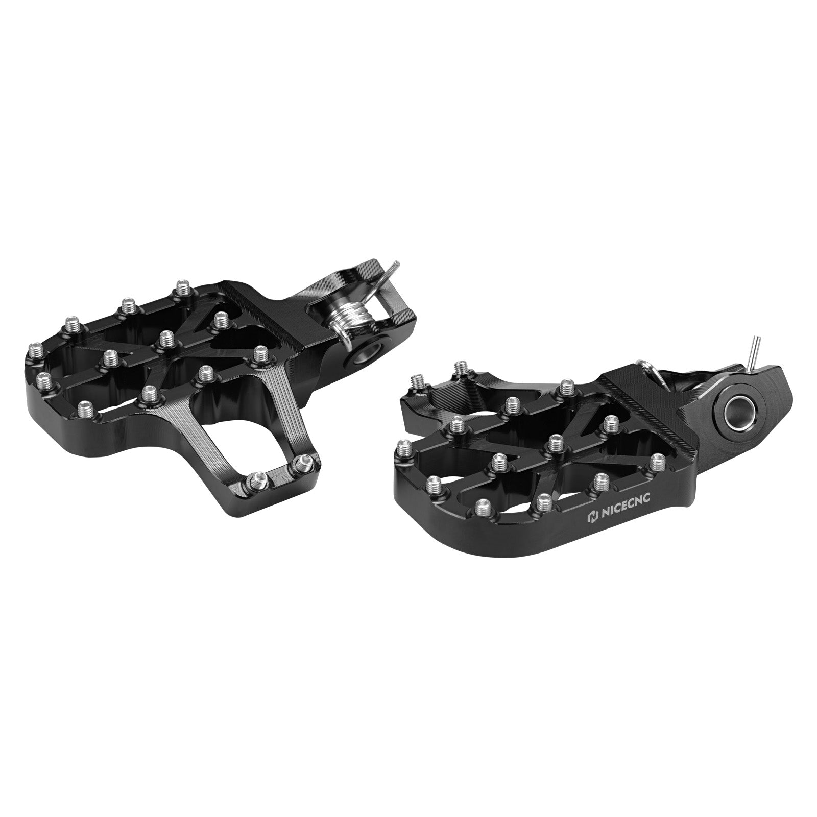 Forged Extender Foot Pegs + Rear Brake Pedal Tip For Stark Varg EX / MX 2024-2025