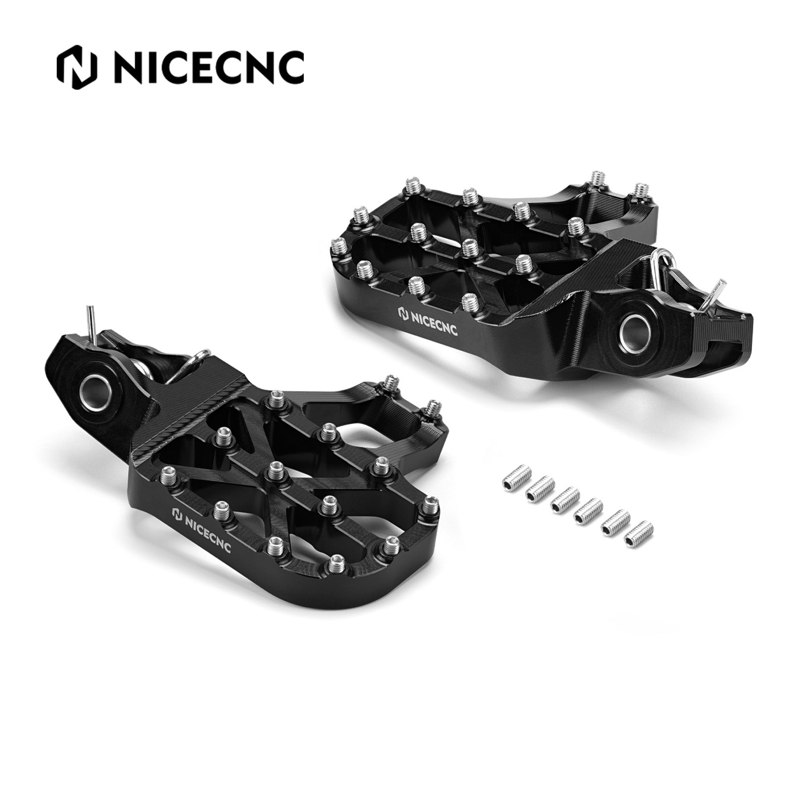 Forged Extender Foot Pegs Footrests For Stark Varg EX MX SM 2024-2025