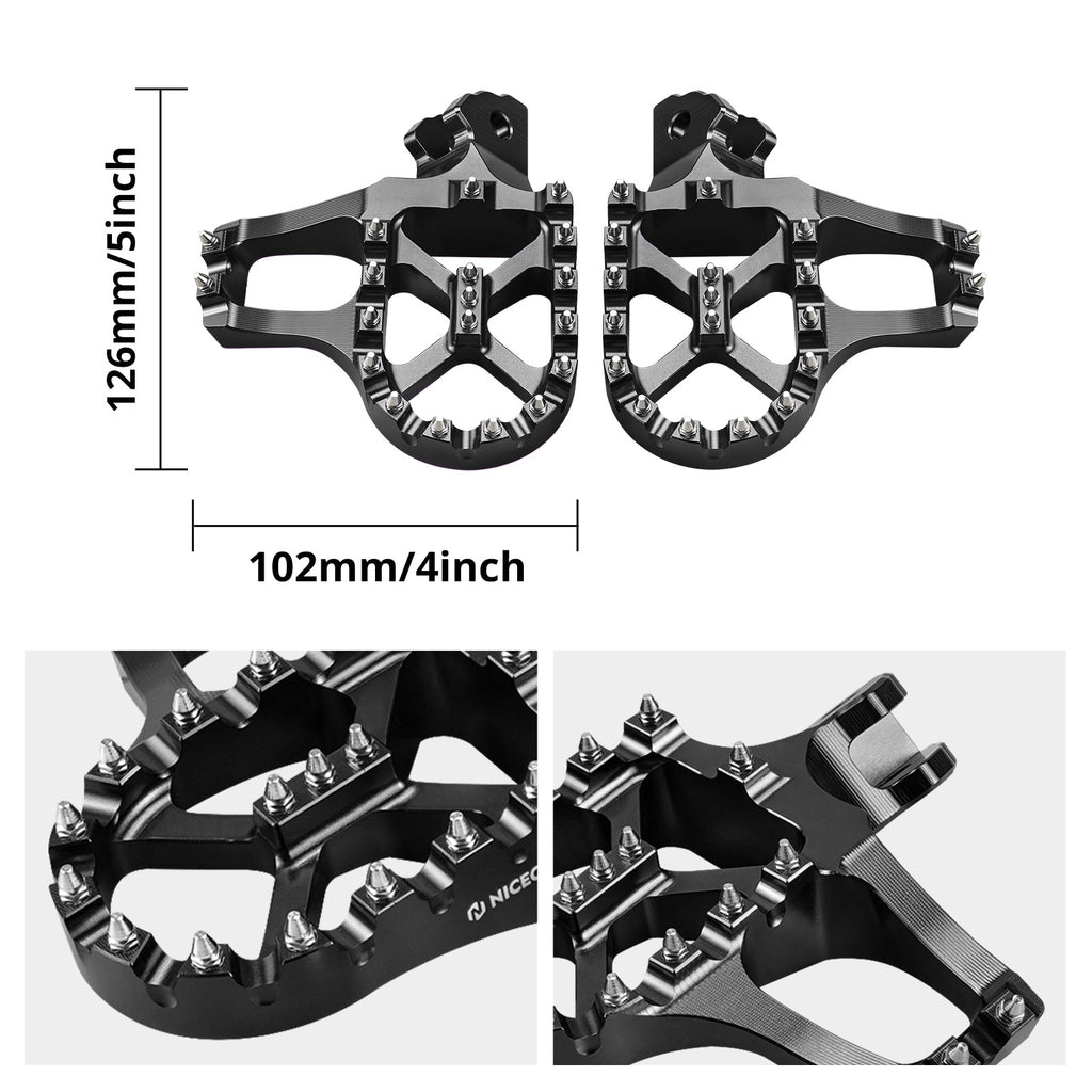 Foot Pegs Bracket Package Footrest Support Brace Kickstand For Surron Light Bee X S Segway X160 X260