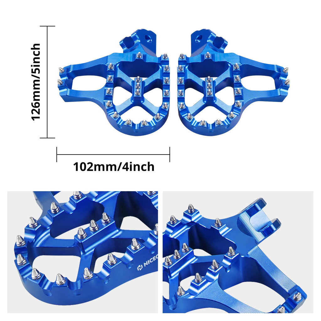 Extender Foot Pegs & Bracket Package For Surron Light Bee X / S Segway X160 X260 2017-2024