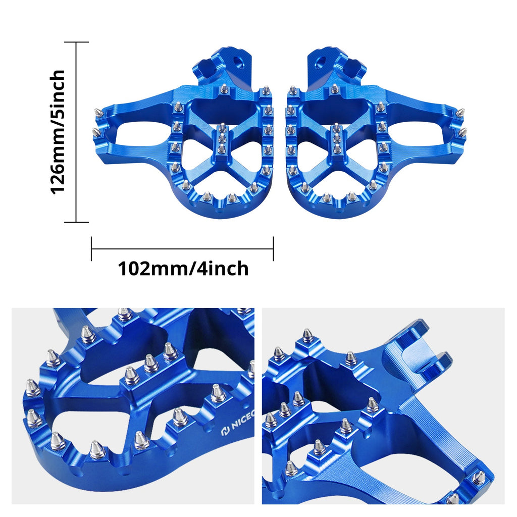 Hydraulic Rear Foot Brake + Extender Footrest + Support Brace For Surron Light Bee X S