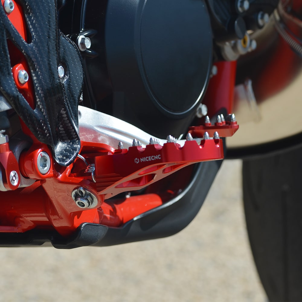 Pair Forged Footrest Footpegs For Beta RR 2020-2024 Position 8