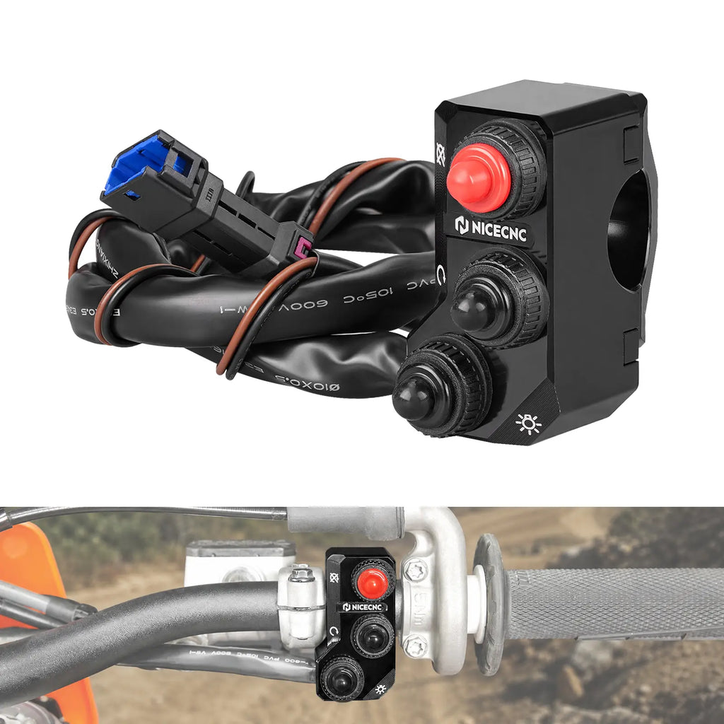Start Stop & Headlight Switch For KTM 350 500 EXC-F 2024-2027