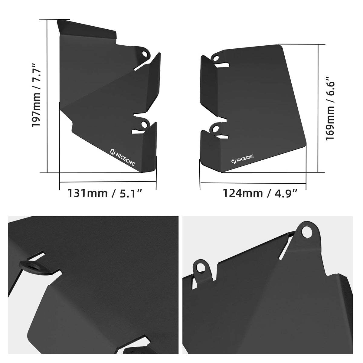 Rear Passenger Seat Recess Cover For BMW R1250GS / Adventure 2018-2023