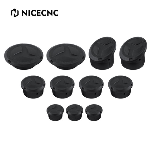 11pcs Motorcycle Frame Hole Caps Cover Plugs For BMW R 1250 GS Adventure 2018-2024 Position 1