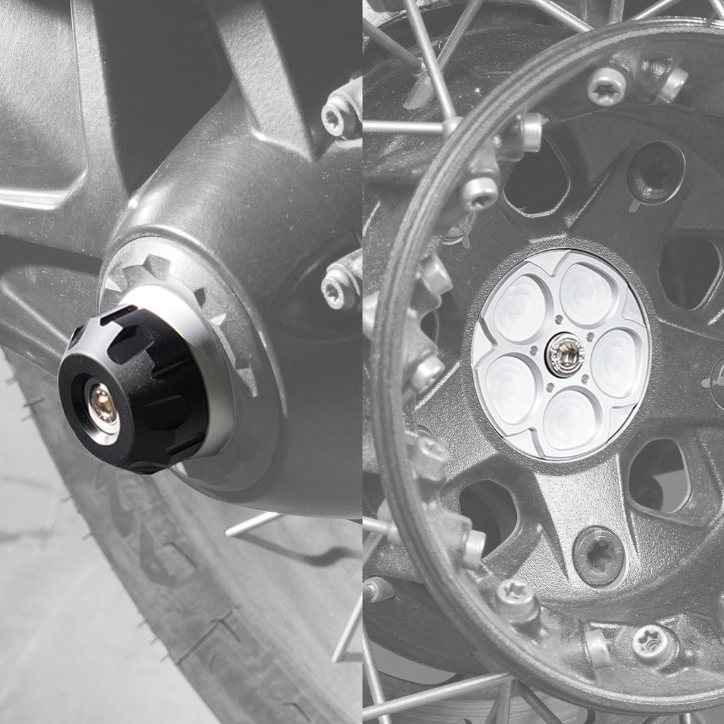 Rear Axle Fork Wheel Crash Protector For BMW R1250GS / Adventure