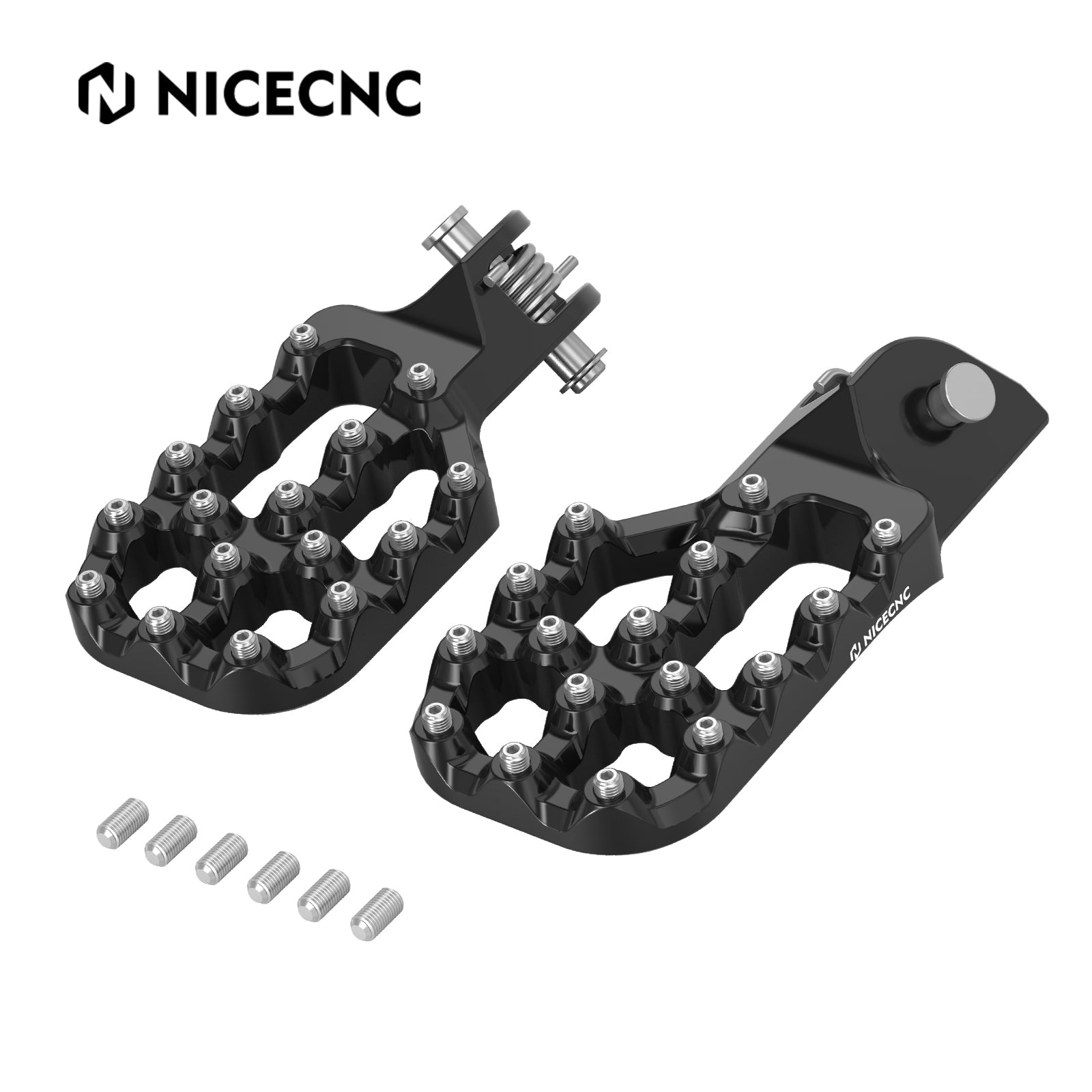 Wide Offset Footpegs Footrests For BMW R1200GS R1250GS / Adventure
