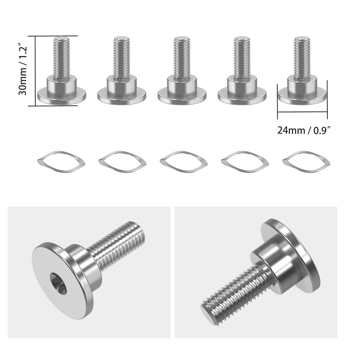Front Brake Rotor Disc Hardware Bolts Kit For Harley Sportster S Pan America 1250 2021-2024
