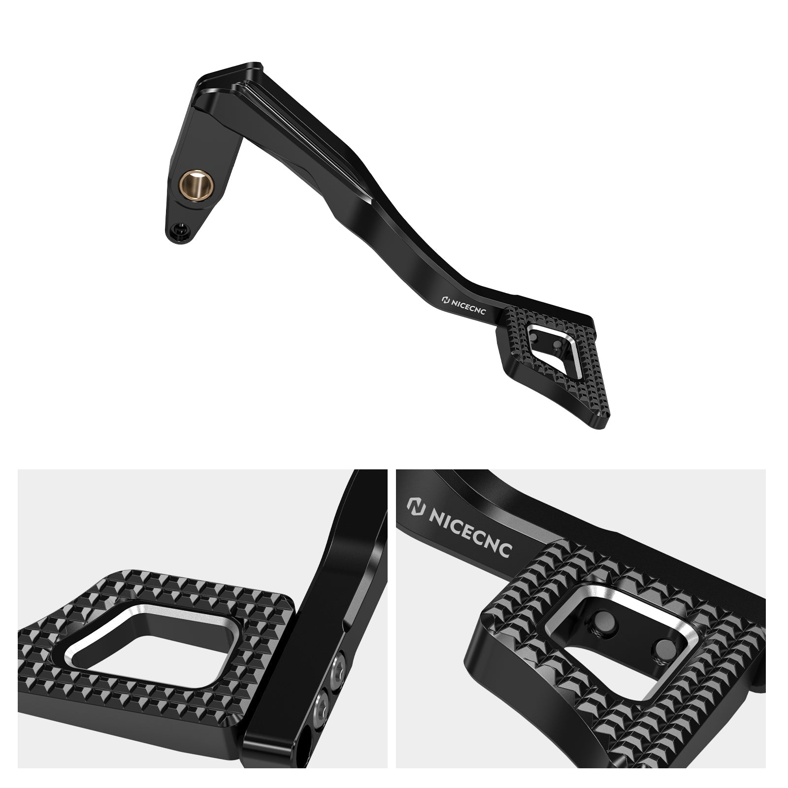 Rear Brake Pedal Lever Kit For Harley Dyna Low Rider Street Bob Super Glide