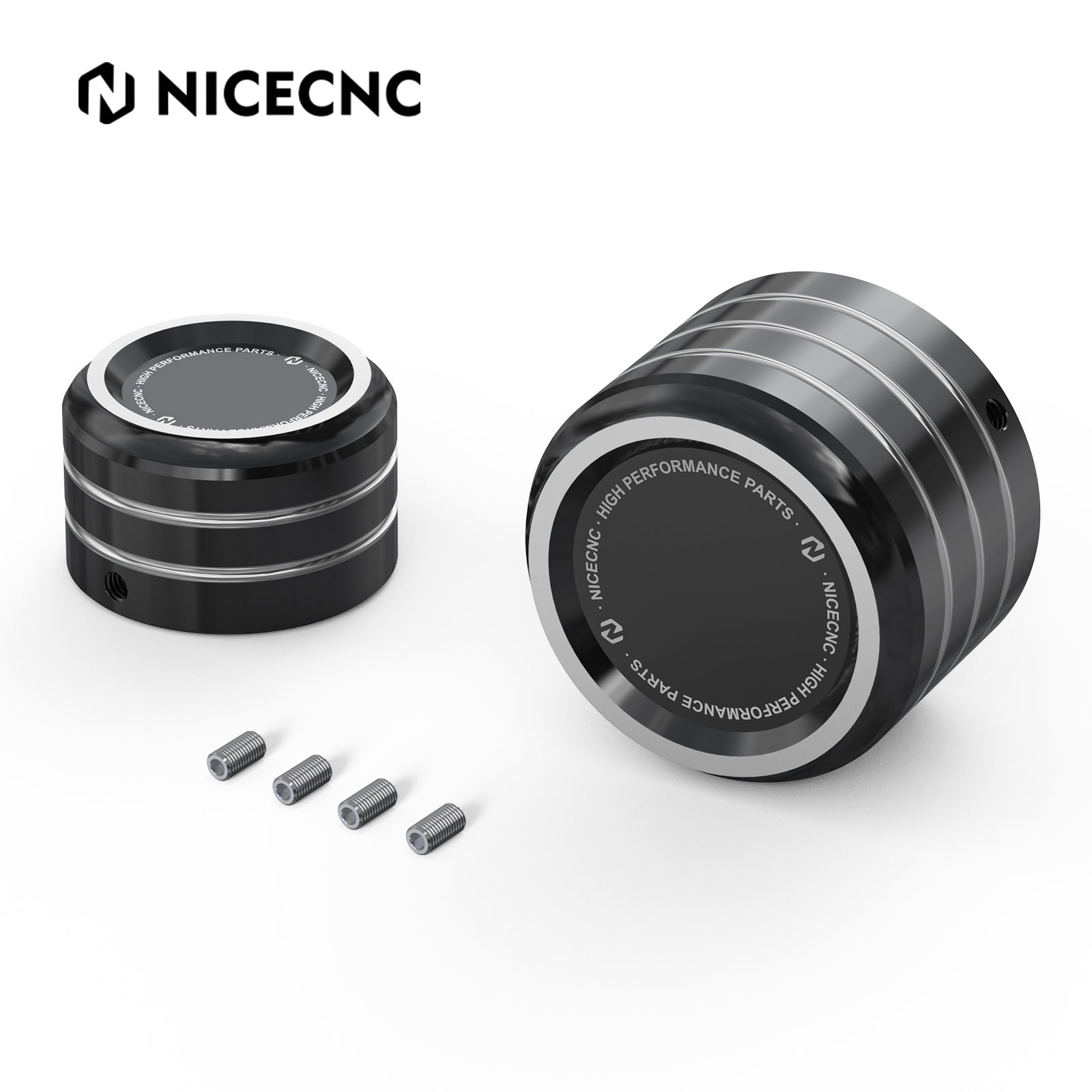 Front Axle Nut Covers Caps For Harley Sportster 1200 48 72 XL Iron 883 Roadster