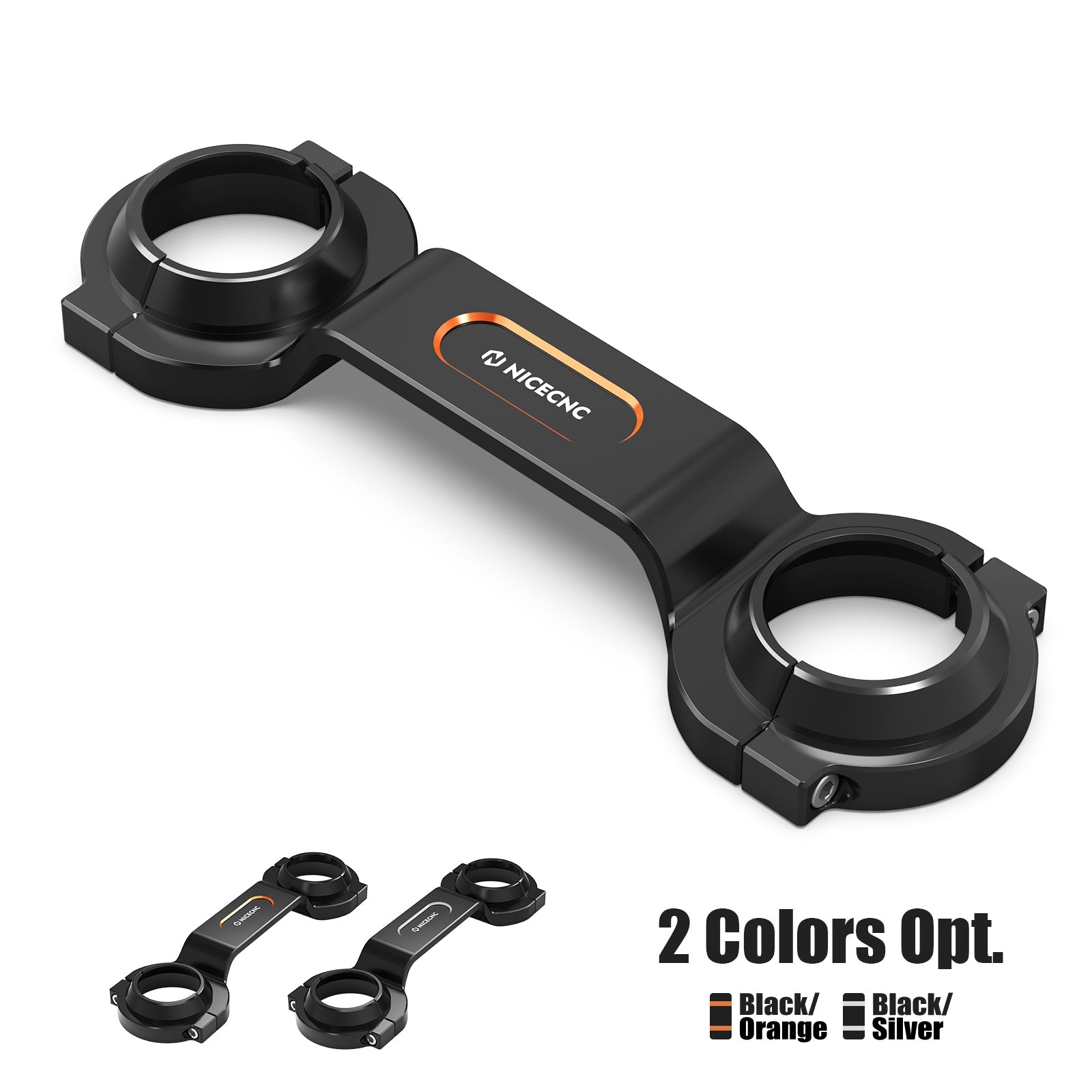 Front Method Fork Brace Stabilizer For Harley Dyna Low Rider Super Glide Wide Glide