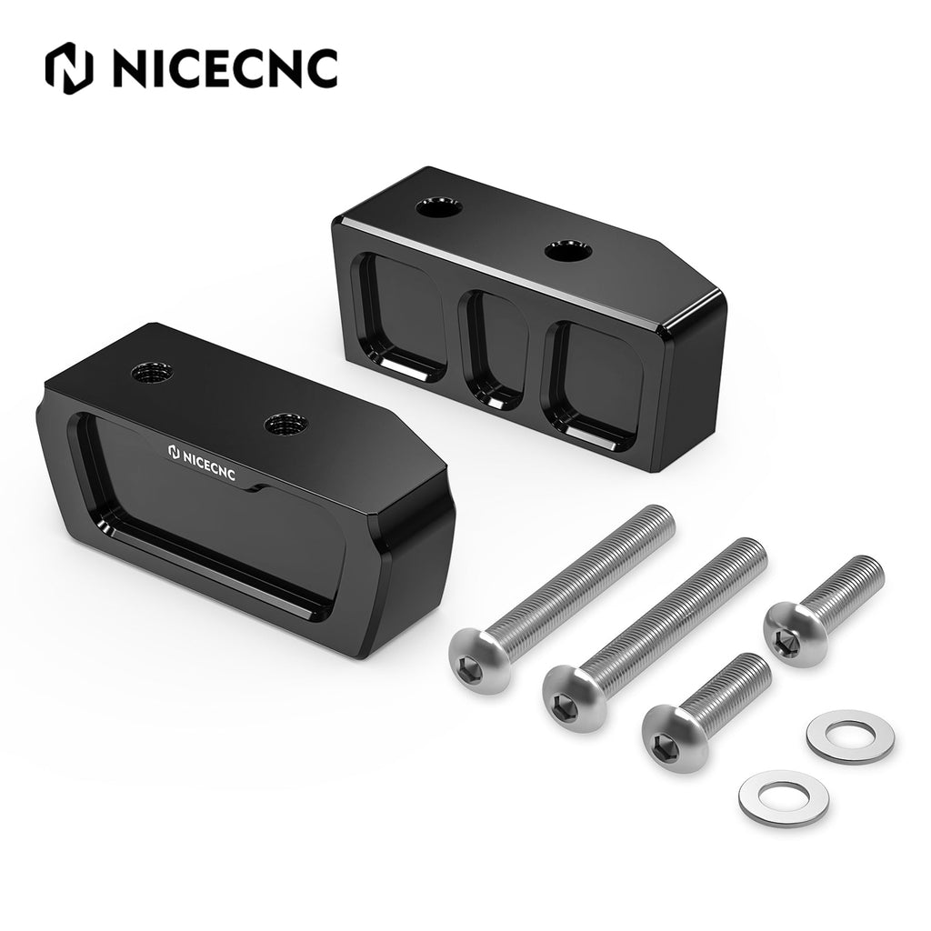 Side Stand Kickstand Lift Blocks Plate Kit For Harley Sportster 1200 883 48 72 XL